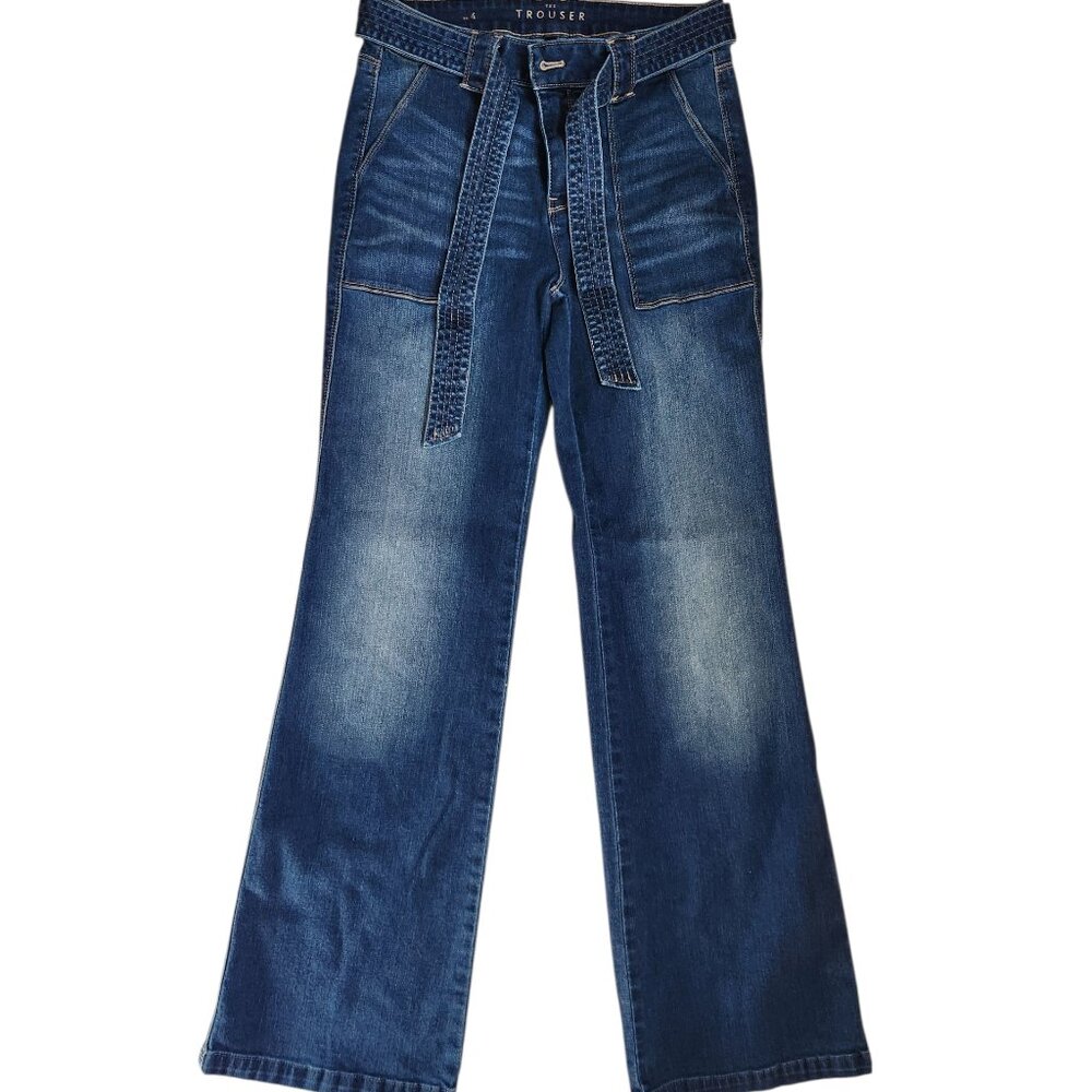 White House Black Market Curvy Wide-Leg Jeans – Size 4